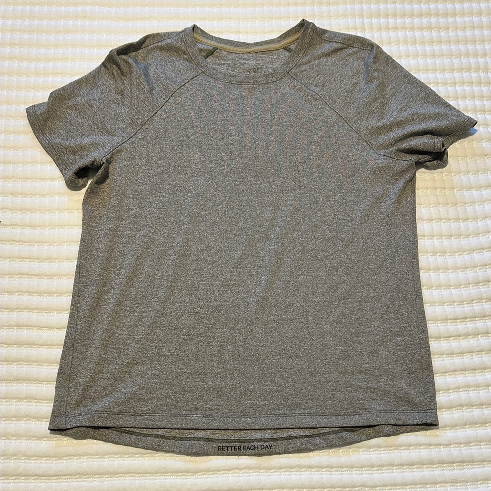 lululemon athletica Gray Short Sleeve Tee